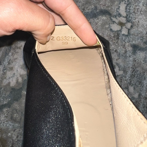 🔥CHANEL🔥AUTHENTIC🔥INTERLOCKING CC LOGO LAMBSKIN ESPADRILLES LIKE NEW - Picture 8 of 10